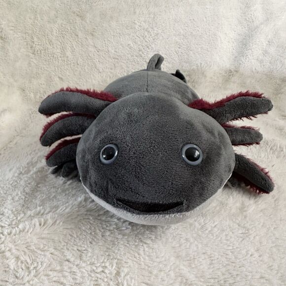 Adore Plush Neo The Axolotl 18” Stuffed Animal Salamander Toy Gray - Picture 2 of 6